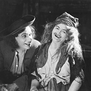 D. W. GRIFFITH: FILM, 1922. Lucille La Verne as La Frochard and Sheldon Lewis as her son, Jacques, in a scene from Orphans of the Storm (1922), directed by D. W. Griffith