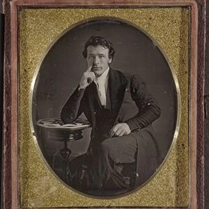 DAGUERREOTYPE: MAN, c1844. Portrait of a man, possibly a self-portrait