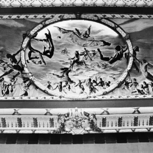 Dance Print: Harkness Theatre Mural Dance Print: Harkness Theatre Mural