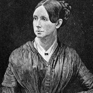 DOROTHEA DIX (1802-1887). American reformer, educator and writer. Wood engraving after a photograph