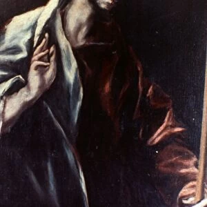 EL GRECO: ST. THOMAS. El Greco (1541-1614). : St. Thomas. Oil