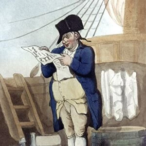 ENGLISH SHIPs PURSAR, 1799. An English ships pursar