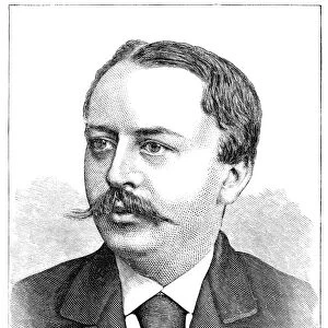 EUGENE SCHUYLER (1840-1890). American scholar, writer, explorer and diplomat. Engraving