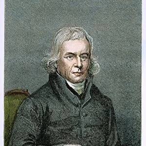 FRANCIS ASBURY (1745-1816). American prelate. Wood engraving, 19th century