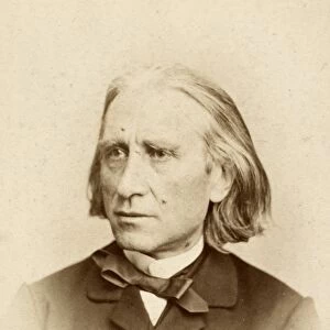 FRANZ LISZT (1811-1886). Hungarian pianist and composer