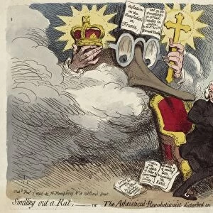FRENCH REVOLUTION: CARTOON. Smelling Out a Rat