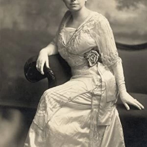 HATTIE CARAWAY (1878-1950). American senator from Arkansas, 1931-1945. Photograph, 1914