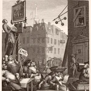 Art Metal Print Collection: William Hogarth