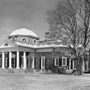 The home of Thomas Jefferson near Charlottesville, Virginia