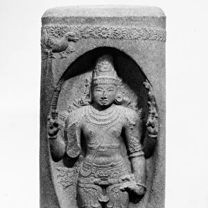 INDIA: SHIVA LINGA. Shiva in a linga, a phallic symbol of the deitys generative power