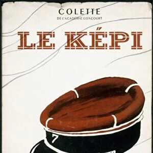 Front jacket cover for the first edition, 1943, of Le Kepi, by Colette