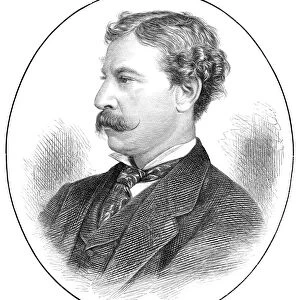 JAMES GORDON BENNETT, JR. (1841-1918). American newspaper publisher and editor. Wood engraving, English, 1872