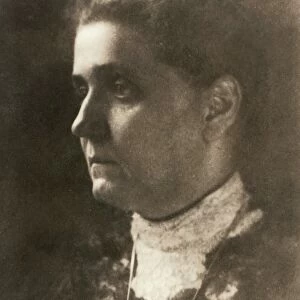 JANE ADDAMS (1860-1935). American social worker and cofounder of Hull House in Chicago
