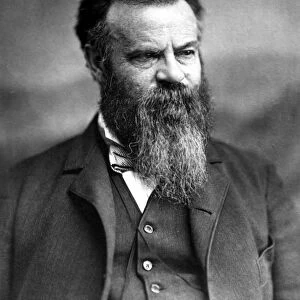 JOHN WESLEY POWELL (1834-1902). American geologist and ethnologist. Photographed c1885
