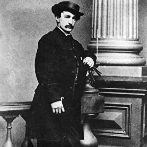 JOHN WILKES BOOTH (1838-1865). American actor and assassin of president Abraham Lincoln