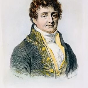 JOSEPH FOURIER (1768-1830). Baron Jean Baptiste Joseph Fourier. French geometer and physicist. Line engraving, French, c1835