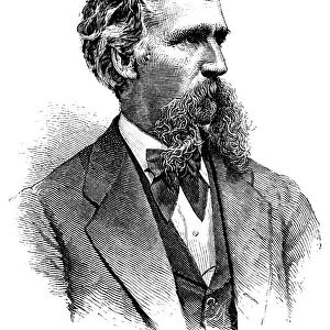 JOSHUA CHAMBERLAIN (1828-1914). Joshua Lawrence Chamberlain. American Educator. Wood engraving, American, 1876