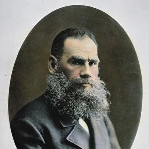 LEO NIKOLAEVICH TOLSTOI (1828-1910). Russian novelist and moral philosopher