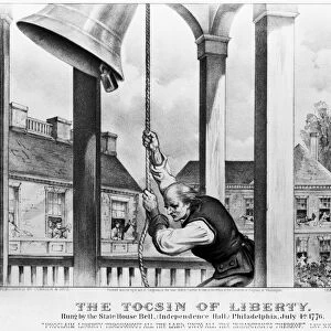 LIBERTY BELL, 1776. The Tocsin of Liberty