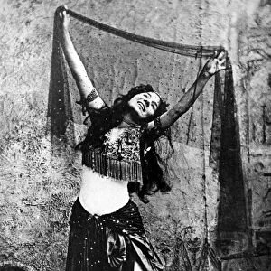 LITTLE EGYPT. The exotic dancer photographed at the 1893 Columbian Exposition in Chicago