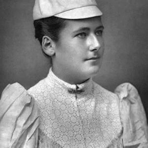 LOTTIE DOD (1871-1960). English tennis player. Photograph by W. & D. Downey, c1892
