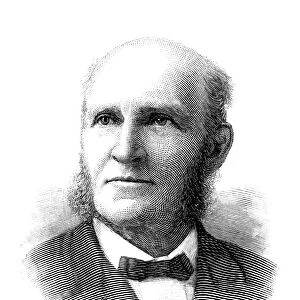 LUZON B. MORRIS (1827-1895). American lawyer and politician. Engraving, American, 1891