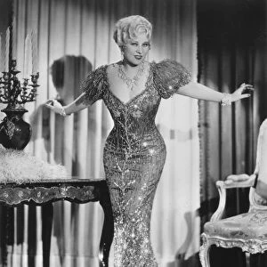 MAE WEST (1892-1980). American actress