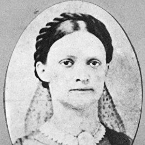 MARTHA TODD WHITE (1833-1868). Half-sister of Mary Todd Lincoln and wife of Confederate