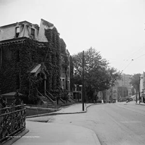 MASSACHUSETTS: SPRINGFIELD. Maple Street in Springfield, Massachusetts. Photograph