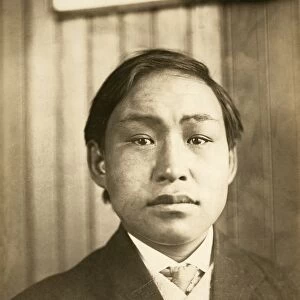 MINIK WALLACE (c1890-1918). Inuk boy, brought to New York from Greenland by Robert Peary