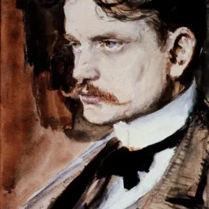 Jean Sibelius Print, Oil on Canvas, 1894 Jean Sibelius Print, Oil on Canvas, 1894