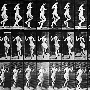 MUYBRIDGE: SEQUENCE, 1887. Figure Hopping