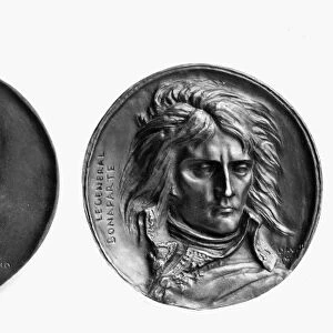 NAPOLEON I (1769-1821). Emperor of the French. Medallions of (from left) Laetitia Bonaparte