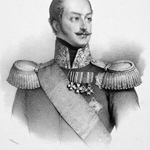 NICHOLAS I (1796-1855). Czar of Russia, 1825-1855. Lithograph, French, 19th century