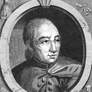 NICOLAS RESTIF (1734-1806). Known as Restif de La Bretonne. French novelist. Copper engraving, French, 1785