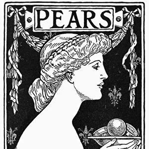 PEARS SOAP, 1910. English magazine advertisement, 1910