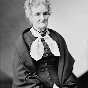 PEGGY EATON (1799-1870). Nee Margaret O Neale. American socialite. Photograph, c1870