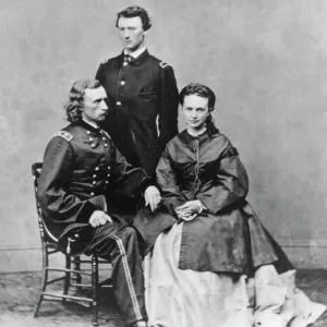 Print of George Armstrong Custer in Major General Uniform