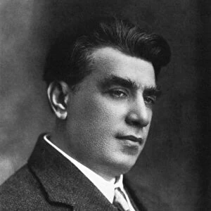 REINHOLD GLIERE (1875-1956). Russian composer. Photographed in 1928