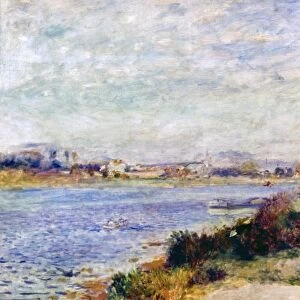 RENOIR: SEINE, c1873. Pierre Auguste Renoir: The Seine at Argenteuil. Canvas, c1873