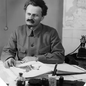 Print of Leon Trotsky (1879-1940) Print of Leon Trotsky (1879-1940)