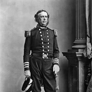 SAMUEL FRANCIS du PONT (1803-1865). American naval officer. Photographed by Mathew Brady during the Civil War