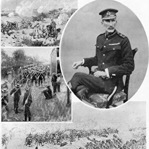 SECOND BOER WAR, 1901. Major-General Sir Henry John Thoroton Hildyard and the engagements