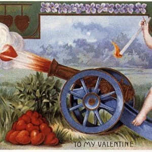 ST. VALENTINEs DAY CARD. American, 1915