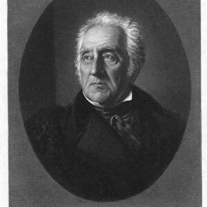 THOMAS HANDASYD PERKINS (1764-1854). American merchant. Engraving, 1858