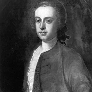 THOMAS HUTCHINSON (1711-1780). American colonial administrator. Oil painting by Edward Truman