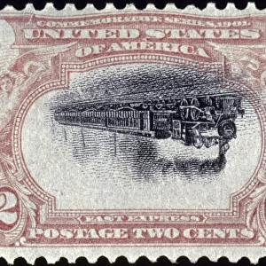 U. S. POSTAGE STAMP, 1901. United States 1901 Pan-American Expostition 2 cent postage