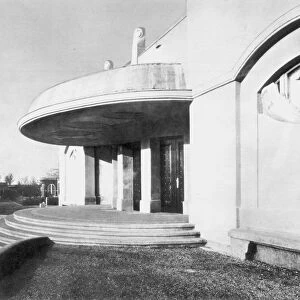 VAN DE VELDE: THEATER, 1914. The Werkbund Theater, designed by Henry Clemens van de Velde