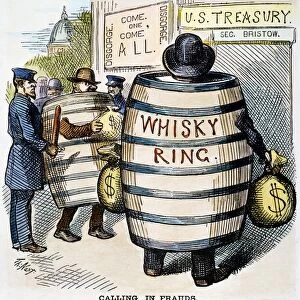Whisky Ring Cartoon, 1875