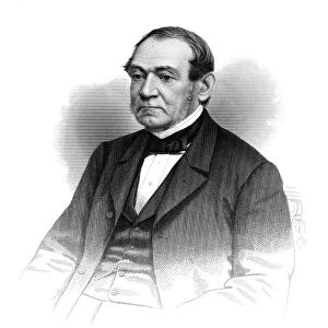 WILLIAM BACKHOUSE ASTOR (1792-1875). American financier. Steel engraving, 1876